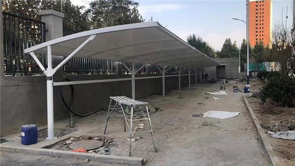 电瓶车停车棚案例